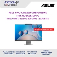 Asus Vivo AIO A3402WV-AKBPC098WS 23.8" FHD All-In-One Desktop PC Black ( i3-1315U, 8GB, 512GB SSD, I