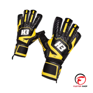 ถุงมือโกล์H3 รุ่นROBO3 สินค้า แท้มีfinger safe 5นิ้ว ถุงมือผู้รักษาประตูฟุตบอล H3 ถุงมือผู้รักษาประต