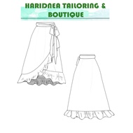 PDF POLA SKIRT | PDF SEWING PATTERN | PDF FILE SAHAJA (SOFTCOPY)