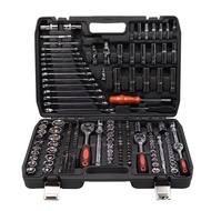 216-Piece Socket Set Tool Auto Repair Ratchet Wrench Set 215-Piece Socket Toolbox Hexagon Socket Rat