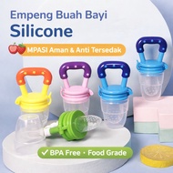 Food Grade Silicone Baby Fruit Pacifier BPA Free Anti-choking MPASI 4 Months+