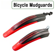 Bicycle Mudguards Front and Rear for 20 Inch 24 Inch 26 Inch Bike Mudguard Set Splash Protection