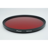 MERAH Red Filter 82mm Color Lens Filter 82 mm Camera Filters - Red Filter