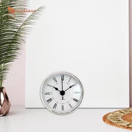 [Gamchiano] Clock Insert Easy Installation White Face Accessories Retro 2.8 inch 70 mm  Trim, Easy t