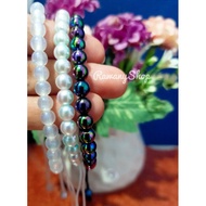 Crochet Bracelet beads pearl bubble beads Gelang Manik pearl