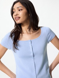 Áo Cardigan Cổ Tròn
