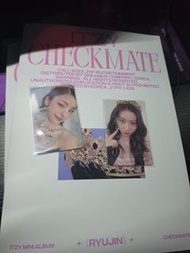 ITZY Ryujin Checkmate 專輯小卡