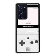 Custom Hardcase Casing Samsung Galaxy Note 20 10 9 8 Plus Ultra FE Lite Game Boy White AB3107 Protec