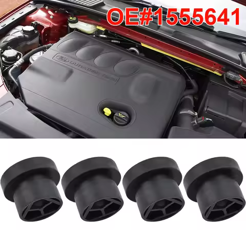 4X Engine Top Cover Buffer Rubber Mount Grommet Bush Bump Stop 1555641 7M5Q6D277AA For Ford Focus MK