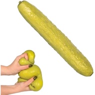 Giant Squishy Pickle Stress Toy, Sensory Fidget for Kids & Adults | 9.5" Squishy Pickle Soothes Stre