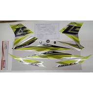 LC135 4SPEED LC 4S LC135NEW V5 STICKER GREEN SILVER (MS1) ORIGINAL100%YAMAHA 55D-FG000-04-P9 GRAPHIC