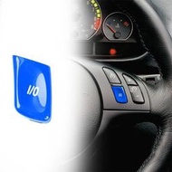 台灣現貨BMW 24小時發貨♥️藍色方向盤 VO 按鈕蓋適用於寶馬 3 系 E46 M3 1998-2004 更換