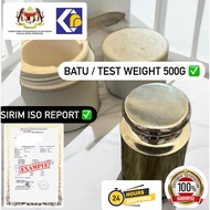 500g M1 CHROME TEST WEIGHT Stainless Steel Standard Weight