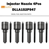 4PCS New DLLA152P947 Diesel Injector Nozzle for Fuel Injector for Nissan Navara D22 D40 Frontier 2.5