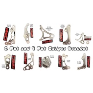2 Pot and 4 Pot Caliper Bracket Brembo or RCB R1 and R55