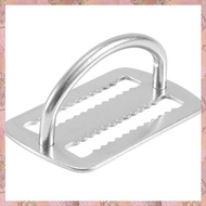 [h3w732xnj.ph] 316 Stainless Steel D Ring Buckle Scuba Diving Weight Belt Keeper for 5cm Weight Belt