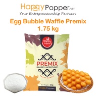 Happypopper Egg Bubble Waffle Mix Powder Premix Flour Mix 1.75 kg 鸡蛋仔预拌粉