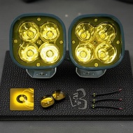 Dustproof LED Work Lamp IP68 Waterproof for Scooter Motorcycle Car Offroad Lampu Kerja LED Kalis Hab