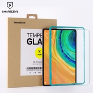 SmartDevil Tempered Glass Film Screen Protector For Huawei MatePad Pro（10.8 inch）MatePad （10.4 inch） MediaPad M6 （10.8 inch） M6 8.4 inch M5 lite (10.1 inch),Clear or Anti-Bluelight