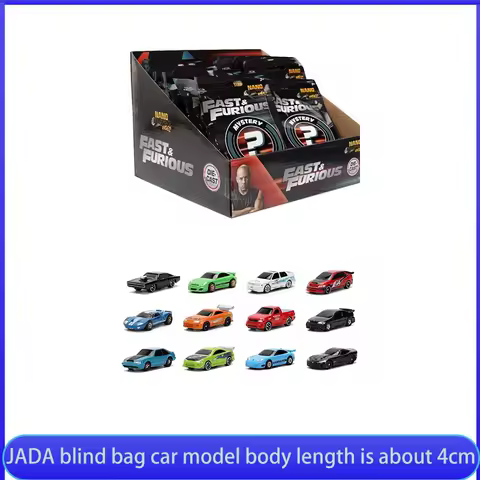 JADA Blind Bag Car Model Collection Decoration Adult Gift Body Approximately 4cm Long