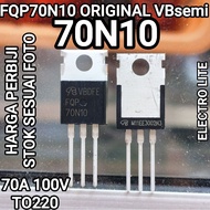 MOSFET FQP70N10 70N10 ORIGINAL VBSemi 70A 100V