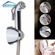 sale BL Bathroom Toilet Hand Held Diaper Sprayer Shower Bidet Spray Hose Holder Kit