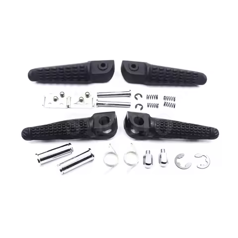 Motorcycle Front Rear Footrest Foot Pegs for Kawasaki Ninja ZX6R 9R 10R 12R ZX636 EX650 ER6F ER6N 65