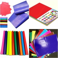 Colour Flint paper / kertas warna / origami 20 x 25" Mix Colours 50 / 100