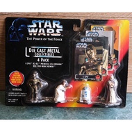 [Star Wars metal Star die cast collectible 4p] R2-D2