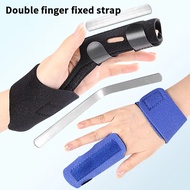 NEENCA Adjustable Two Finger Brace Trigger Finger Splint Straighten Broken Bent Fingers Thumbs Malle