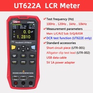 【100% Original 】 UNI-T UT622A UT622C UT622E ดิจิตอล Capacimeter LCR ตัวเก็บประจุส่วนประกอบอิเล็กทรอน