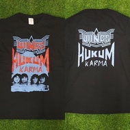 Wings Hukum Karma Album Rock Band Shirts Rockers T-Shirt # Guitar Search Awie Cromok Baju Raya Dewa 
