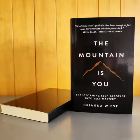 The Mountain Is You: Transforming Self-Sabotage Into Self-mastery English Books Birthday Gifts