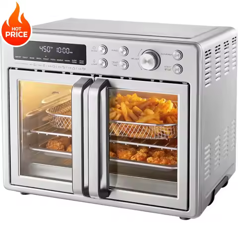 Furniture. Door Toaster Oven Air Fryer Combo, 26.4 QT, Extra Large Air Fryer Countertop Oven 10-in-1