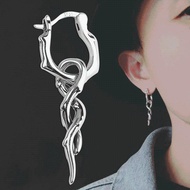 Gfd [Long Style Unique] Man Earrings Men Unique Fashion Earrings Earrings Long Style Street Dance Re