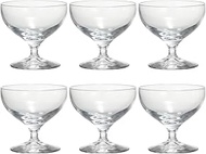 Toyo-Sasaki Glass 30G67HS Ice Cream Glass, 4.8 fl oz (135 ml), Legato, Lines, Beauty, People, Sorbet