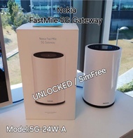 5G! NOKIA FastMile 5G Gateway,5G wifi router,sim卡路由器,歐洲先進技術,軍工標準使用5對陣列式天線接收強勁(11dBi)(普通牌子衹3-7dBi)訊號弱