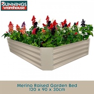 Bunnings Merino Raised Garden Bed 120 x 90 x 30cm