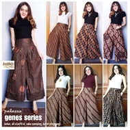 PALAZO PARANG GENES/Celana Batik Kerja Wanita/Kulot Batik Kantor Cewek