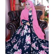 Zahra gamis set jilbab bonus Bros Beautiful muda HOTD bonus Bros