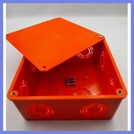 ✳ ✑ ORANGE SQUARE BOX , AMCO BOX, weatherproof cover