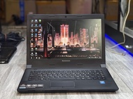 โน๊ตบุ๊คมือ2Lenovo B40 สเปก intel Core i5-5200U (gen5)  Ram 4 GB HDD 1 TB  แบตเก็บไฟ มีสายชาร์จให้  