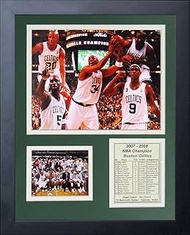Legends Never Die 2008 Boston Celtics NBA Champions Collage Photo Frame, 11" x 14"