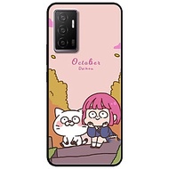 Ốp lưng cho Vivo V23e - Y31 -Y51 - Y55 - Y55s - Y55 2022 - Cô Gái Mèo Trắng OCT - Hàng Chính Hãng