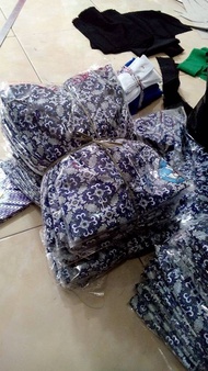 seragam batik smp