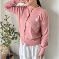 Cardigan horse/POLO women's top / cardigan gold kancin cardigan with active front