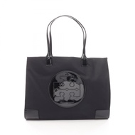 【二手】Tory Burch ELLA 漆皮手提包，90479001，黑色尼龍漆皮手提包，女士，全新