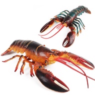 Large Boston Lobster Marine Biological Model Children Cognitive Toy Fish Tank Decoration Simulation 