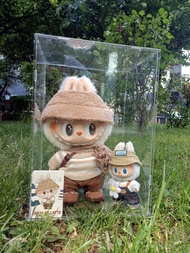 กล่องอะคริลิค Zimomo Labubu ประกอบเอง ยกครอบ กันฝุ่น กล่องโชว์โมเดล Art toy35*35*สูง60cm