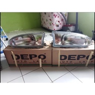 Headlamp Lampu Depan Depo Proton Wira Satria Arena Putra Satria Mivec